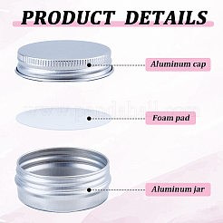 Круглые алюминиевые упаковочные коробки&nbsp;CON-WH20816-001P-01