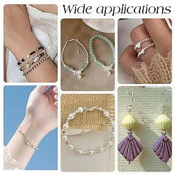 24 шт. 925 бусины-разделители из стерлингового серебра&nbsp;STER-PH0002-53