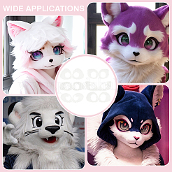 6 стиль 6 пары акриловых глаз для рукоделия&nbsp;DOLL-BC0001-01B