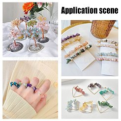 250 г 10-х цветных бусин из натуральных и синтетических драгоценных камней&nbsp;G-NB0002-58