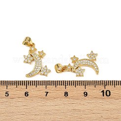 Латунные микро проложить кубического циркония подвески&nbsp;KK-S526-36G