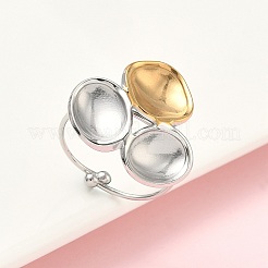 Кольца-манжеты из нержавеющей стали 304&nbsp;RJEW-D338-03C-GP