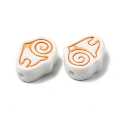 Фарфоровые бусины ручной работы&nbsp;PORC-Z004-01A