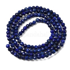 Нитки бусины из натурального ляписа-лазури&nbsp;G-F596-49