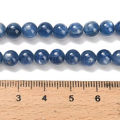 Натуральный кианитовые бисер пряди&nbsp;G-H335-B04-6mm