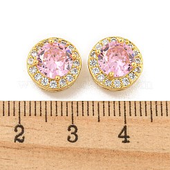 Многожильные звенья из латуни с паве из кубического циркония&nbsp;KK-B096-19G-04