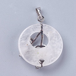 Природного кварца хрустальных подвесок&nbsp;G-F546-A21