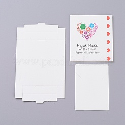 Картонные коробки из крафт-бумаги и ювелирные изделия с ожерельем&nbsp;LS-CON-L016-A08