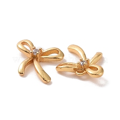 Ионное покрытие (ip) латунь микро проложить прозрачные подвески из кубического циркония&nbsp;KK-P182-02G-01