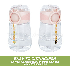 Подвесные украшения из сплава эмали&nbsp;HJEW-AB00688