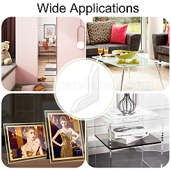 PP & PE L-образный треугольный угловой протектор&nbsp;FIND-WH0018-21B