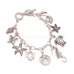 Браслеты с подвесками из сплава Ocaen&nbsp;FS-WGFD137-01