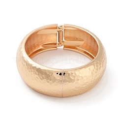 Широкие браслеты из сплава на шарнирах&nbsp;BJEW-C058-07B-G