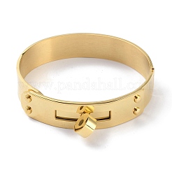 Браслеты из нержавеющей стали 304 с вакуумным покрытием PVD&nbsp;BJEW-G700-07A-G