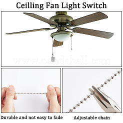 Удлинители цепи потолочного вентилятора из сплава в тибетском стиле&nbsp;AJEW-AB00125