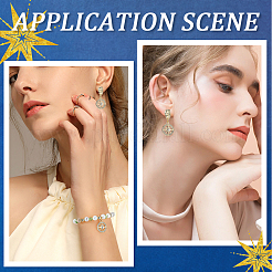 Подвески со стразами из сплава 40 шт.&nbsp;FIND-SC0014-58G