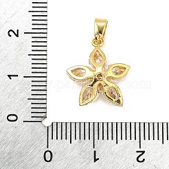 Латунные микро проложить кубического циркония подвески&nbsp;LS-KK-R227-01G