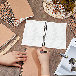 30 прямоугольный блокнот формата А5 из крафт-бумаги с отрывными листами&nbsp;AJEW-WA0001-51