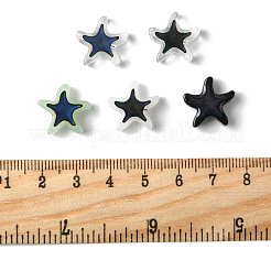 20шт 4 цвета стеклянные бусины&nbsp;GLAA-FS0002-49