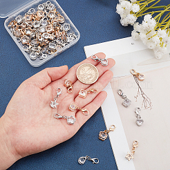 4 комплект подвесок из цинкового сплава&nbsp;HJEW-PH0001-13