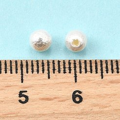 Гальванизированные бусины из ракушек-жемчужин&nbsp;BSHE-K016-4mm