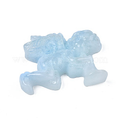 Двухцветные бусины из непрозрачной смолы RESI-S364-55B