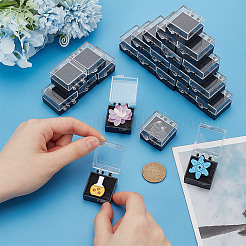 Пластиковая коробочка с губкой&nbsp;CON-WH0106-12B