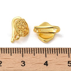 Покрытие стойки латунная застежка-крючок «облако»&nbsp;KK-F866-04