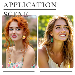 10шт 10 стиля силиконовая форма для полимерной глины&nbsp;DIY-TA0012-79