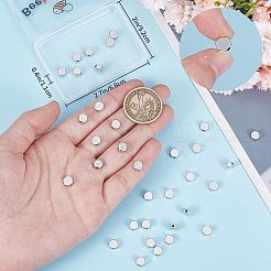 50 шт. Латунные бусины&nbsp;KK-BBC0016-50P