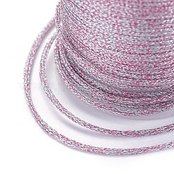 Полиэфирная металлизированная нить&nbsp;LS-OCOR-G006-02-1.0mm-22