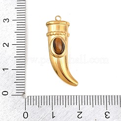 Природных тигровый глаз подвески&nbsp;STAS-H249-12G