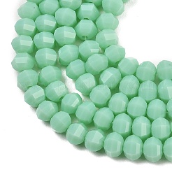 Непрозрачное стекло бисер нитей&nbsp;GLAA-G125-01C-02