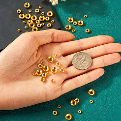 60шт 3 стиля латунные бусины&nbsp;KK-TA0001-57