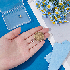 2 шт. 2 цвета 925 кольца-пружинки из стерлингового серебра&nbsp;STER-UN0001-96