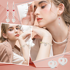 200 шт. подвески из нержавеющей стали 304&nbsp;STAS-UN0029-73