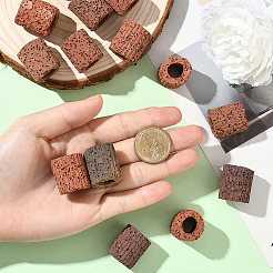 16 шт. многоразовое кольцо для аквариума из лавового камня&nbsp;DIY-SP0005-67