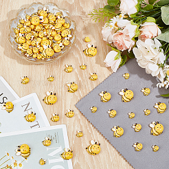 100шт 4 стиля непрозрачные кабошоны из смолы&nbsp;CRES-WR0001-03