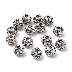 Сплавочные овальные бусины тибетского стиля &nbsp;PALLOY-F317-03AS