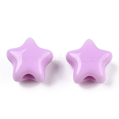 Непрозрачные акриловые бусины&nbsp;MACR-T047-01-08