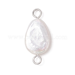 Подвески-коннекторы из натурального жемчуга Кеши&nbsp;PALLOY-JF04241-03