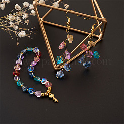 Гальванические стеклянные бусины&nbsp;EGLA-CD0001-01