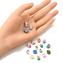 Пасхальная тематика нити из полимерной глины ручной работы&nbsp;CLAY-FP0001-17