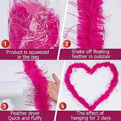 Волокнистый верх для украшенных вручную аксессуаров из искусственной шерсти&nbsp;FIND-CY0001-47A