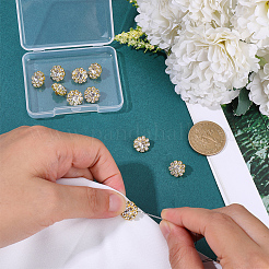 10 шт. пуговицы из цинкового сплава с 1 отверстиями&nbsp;BUTT-GF0004-18