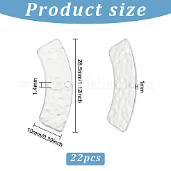 22 шт. латунные соединительные подвески&nbsp;KK-BC0009-98