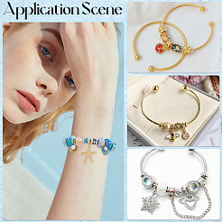 Изготовление браслета-манжеты из латуни 6 цветов 2шт.&nbsp;KK-BBC0022-73