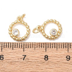 Латунные микро проложить кубического циркония подвески&nbsp;KK-D019-11G