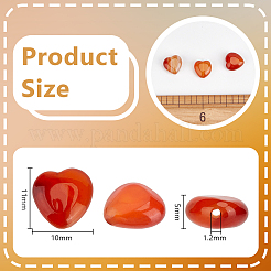 1 нить бусин из натурального красного агата&nbsp;G-OC0005-77
