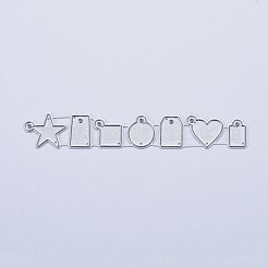 Углеродистая сталь разрезает трафареты&nbsp;LS-DIY-K026-07